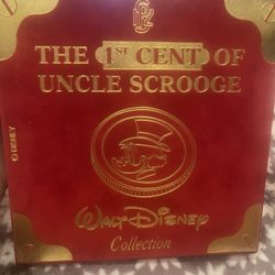 1996 Coin, The 1st Cent Of Uncle Scrooge, Disneys Collection , Italy