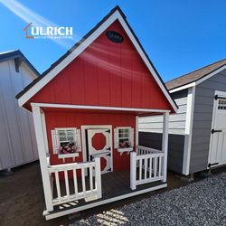 Pre-built 8x12 Hideaway Playhouse (Discounted 22%, $99 DOWN)