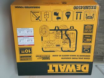 DeWalt DXGNR4(contact info removed)W Open Frame Generator