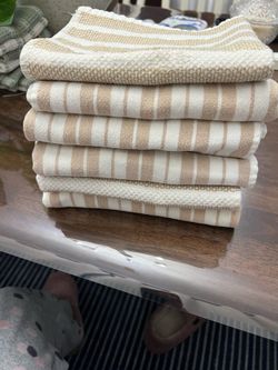 6 Dish towels 25.5x17.