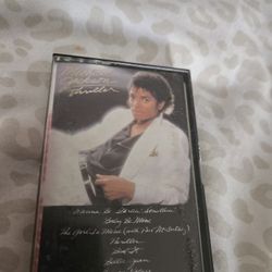 Michael Jackson Thriller Cassette Epic CBS 1982