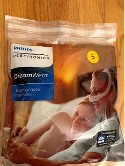 Phillips dream wear and in the nose nasal mask $60