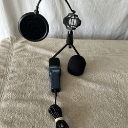 USB Toner Microphone PC Gaming with tripod