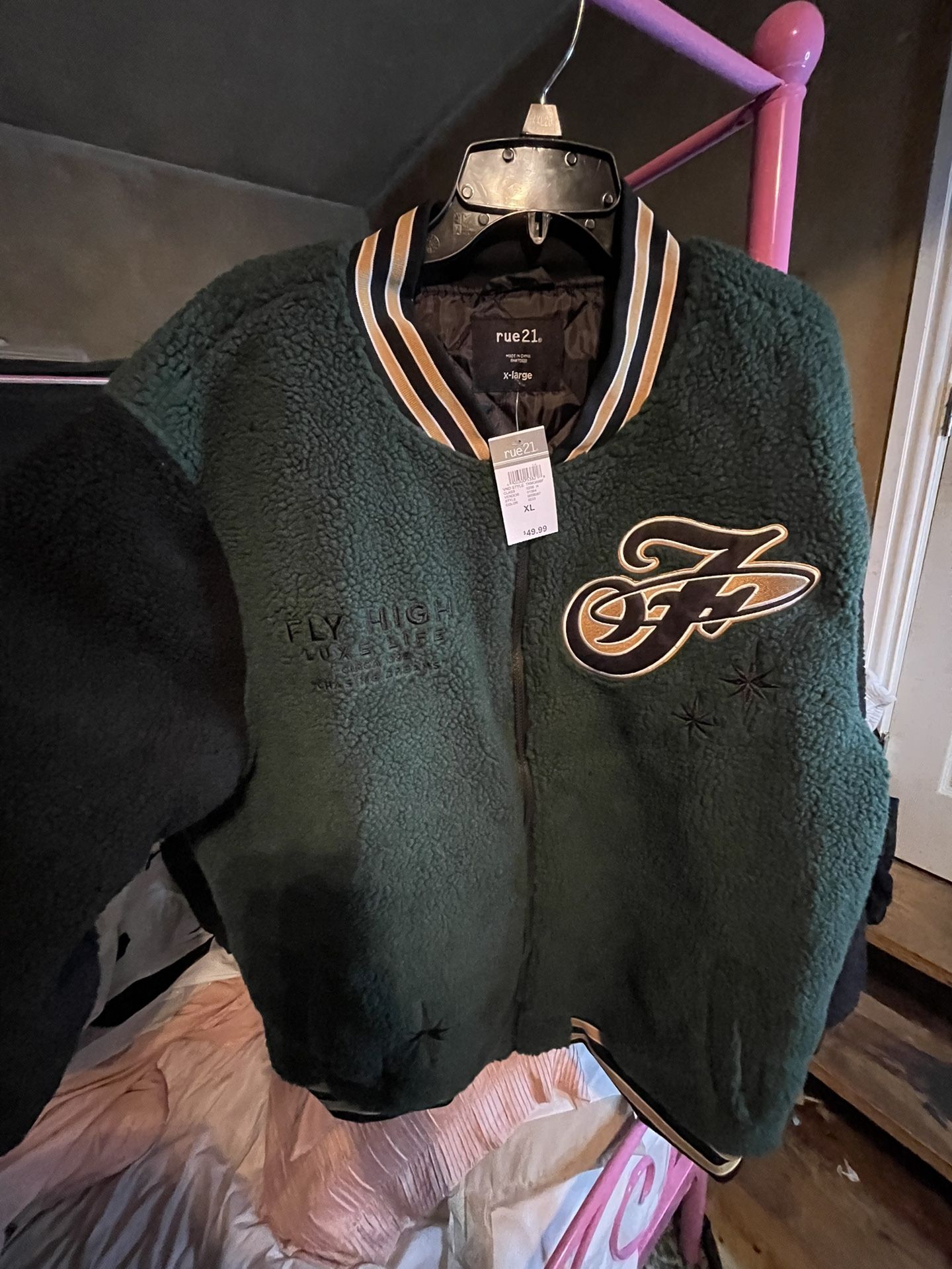 Fleece Bomber Jacket