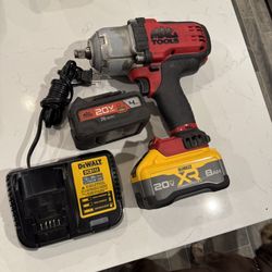 Mac Tools 20V BWP151 Impact Wrench Kit w/ DeWalt Batteries & Charger