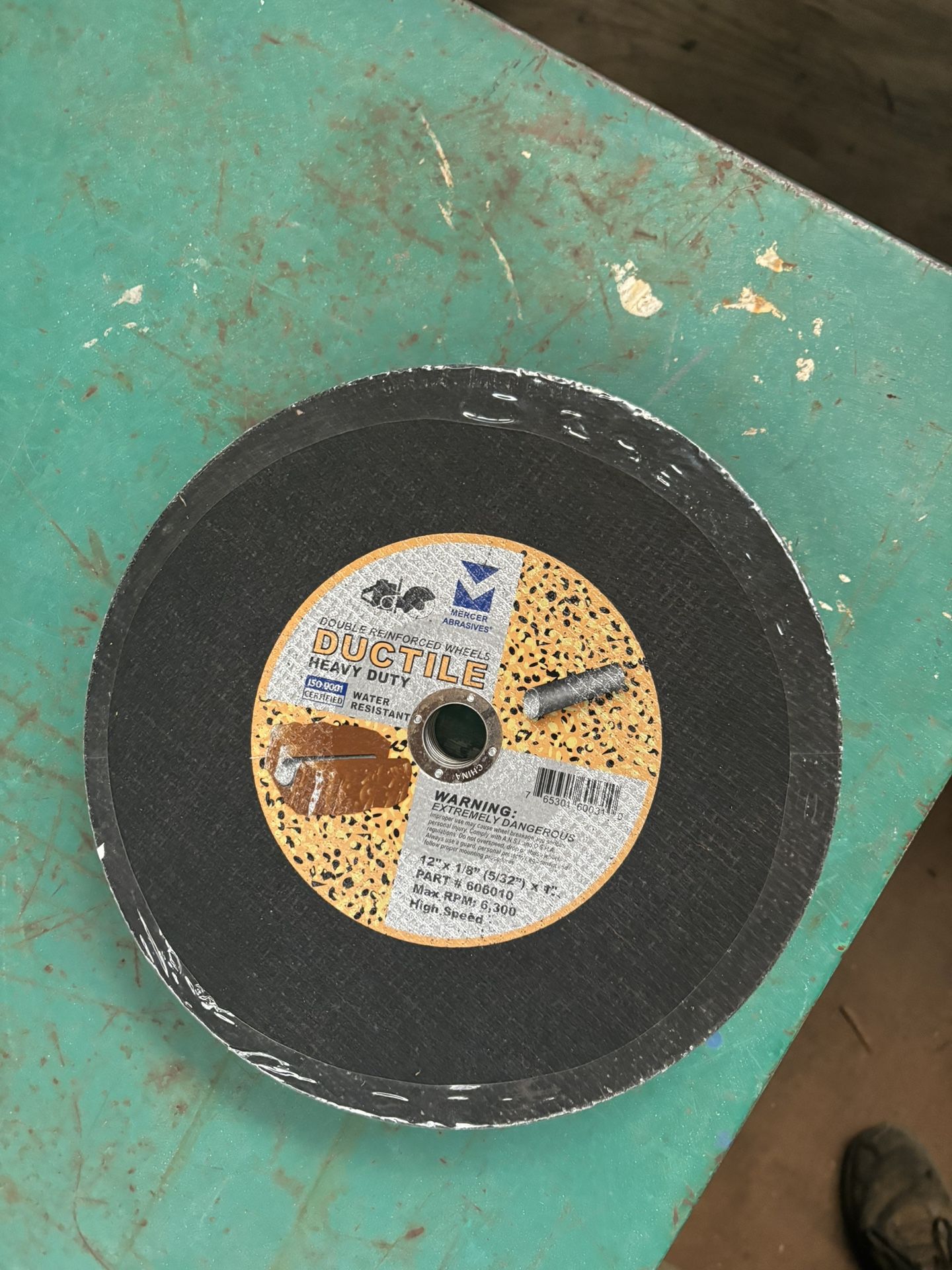 Ductile Heavy Duty 12” x 1/8” x 1” Saw Blades 10 pack