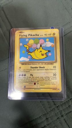 Flying pikachu