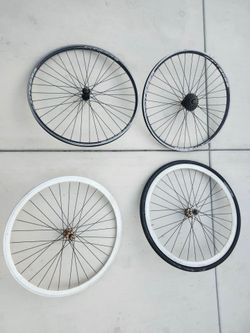 2 set of Bike rims ( front & back)  $40 obo