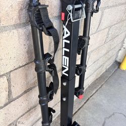 Allen hitch bike rack for 4