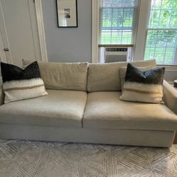 Crate and barrel Lounge 93” Couch 