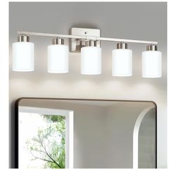 5 Bulb Bathroom Light Fixture
