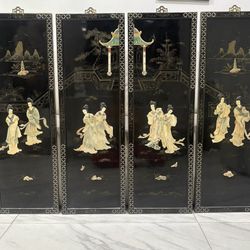 vintage asian wall decor 