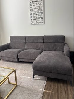 Grey couch