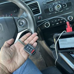New Honda Remote Control Key Replacement Copy