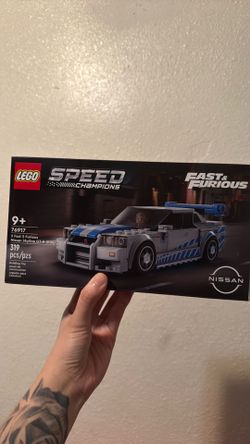 LEGO Speed Champions Fast & Furious Nissan Skyline GT-R (R34) – New & Sealed