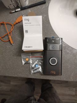 New Ring Video Doorbell Bronze! ! New