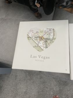Heart shape LV map Canvas 