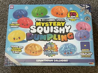 Mystery Squishy Dumpling Countdown Calendar