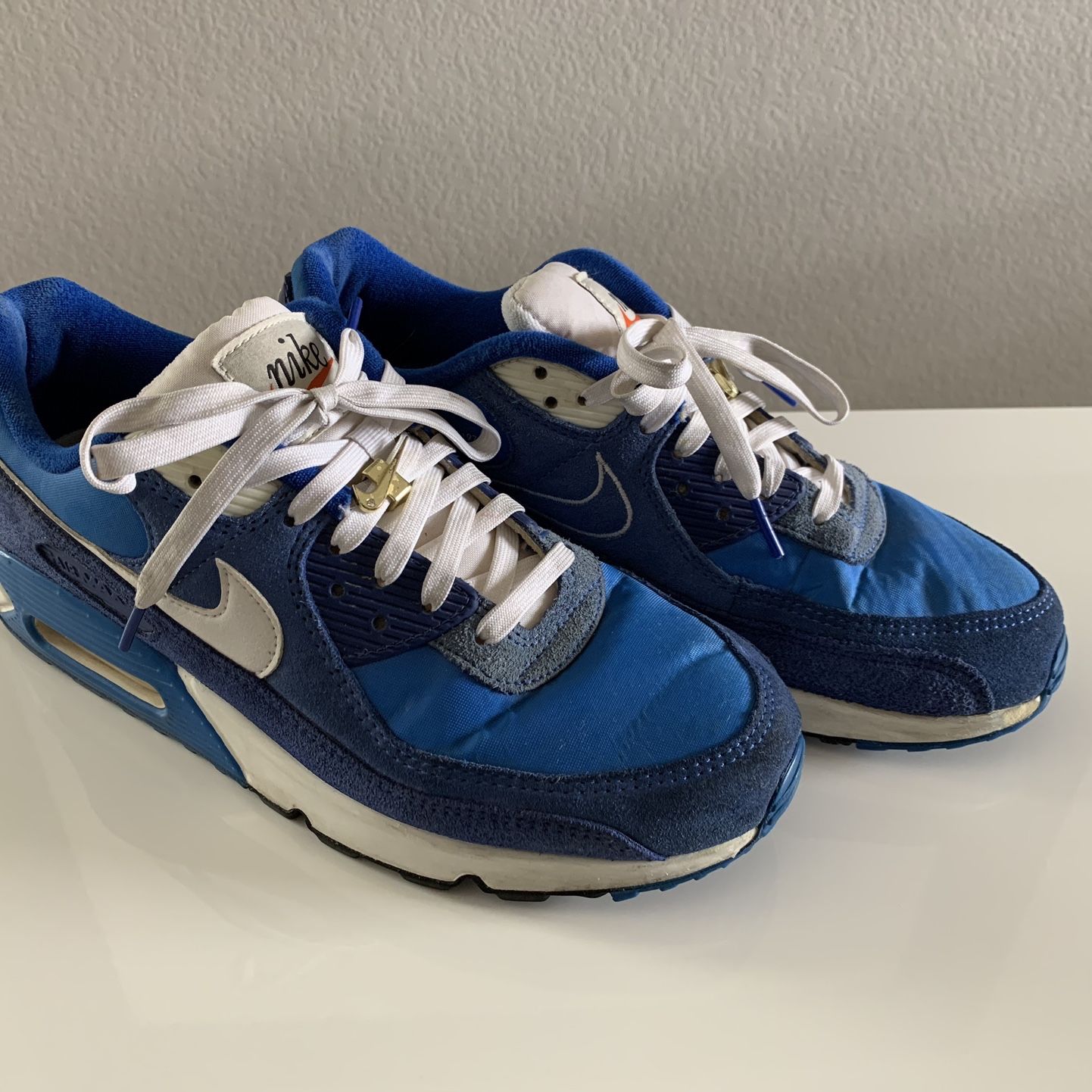 Nike Air Max 90 Signal Blue Nike Air Max 90 "Signal Blue" Release Date Nice Kicks
