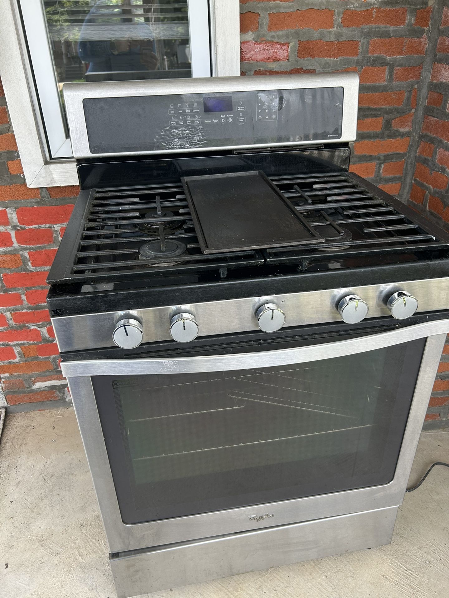 Used Gas Range Whirlpool