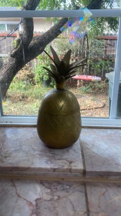 Antique brass Pinapple