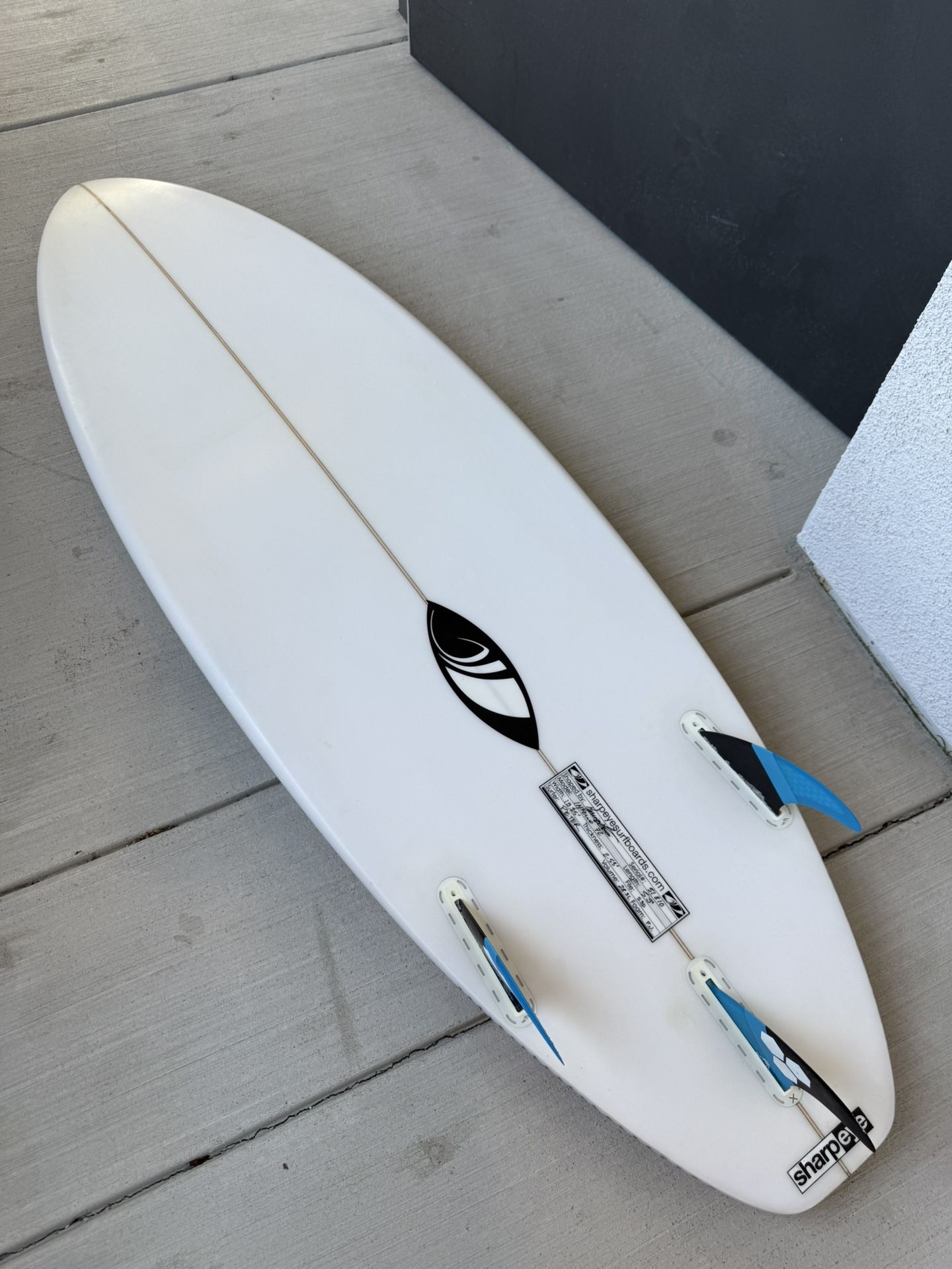 5’9” Inferno 72 surfboard