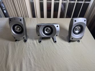 Left Right and center speakers in good working condition 