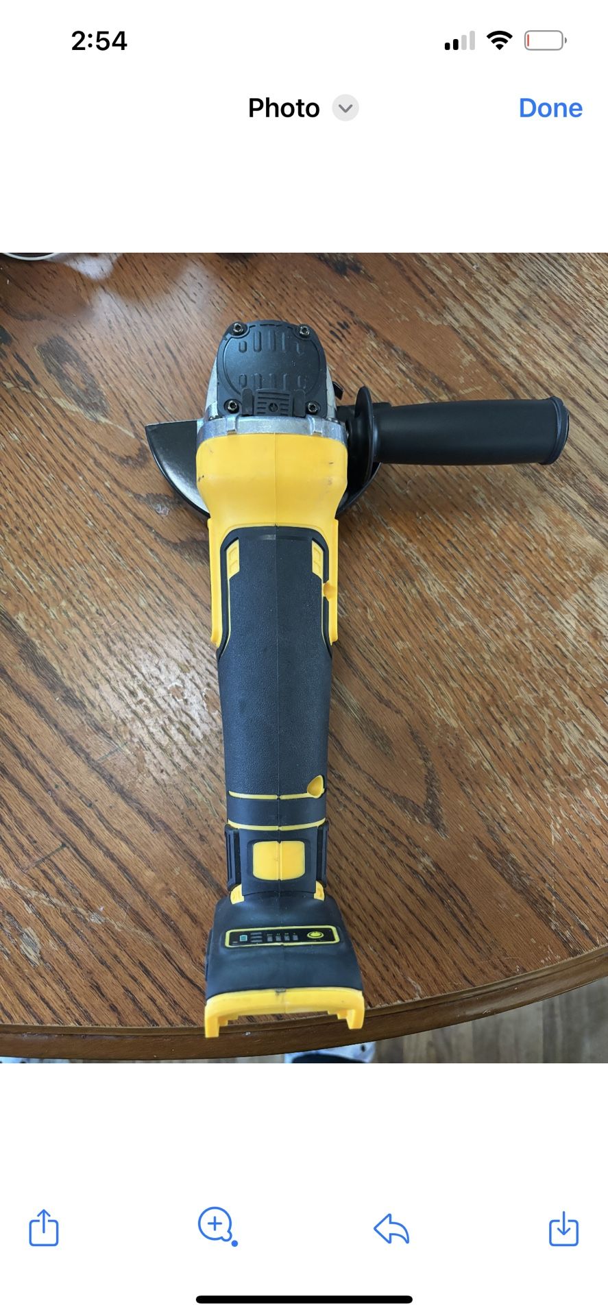 Dewault Cordless Grinder