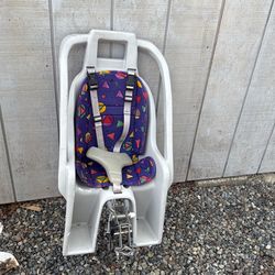 Used child bike seat