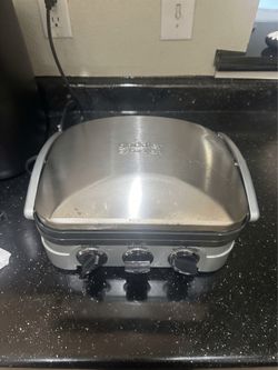 Cuisinart Griddler - 5-in-1 Griddle & Panini Press (Model GR-4N)