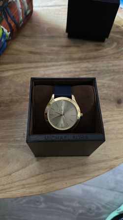 Navy blue Michael Kors Watch