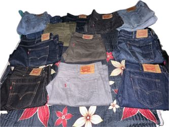Men Levi’s pants sizes 40x30 42x30 and 3pairs size 36 all 13 pairs for $95