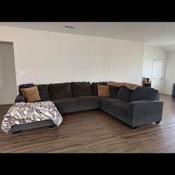 Gray Sectional Couch