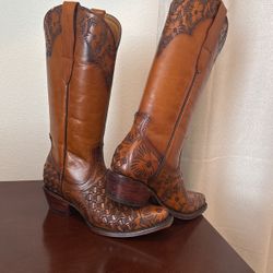Leather Boots Size 7