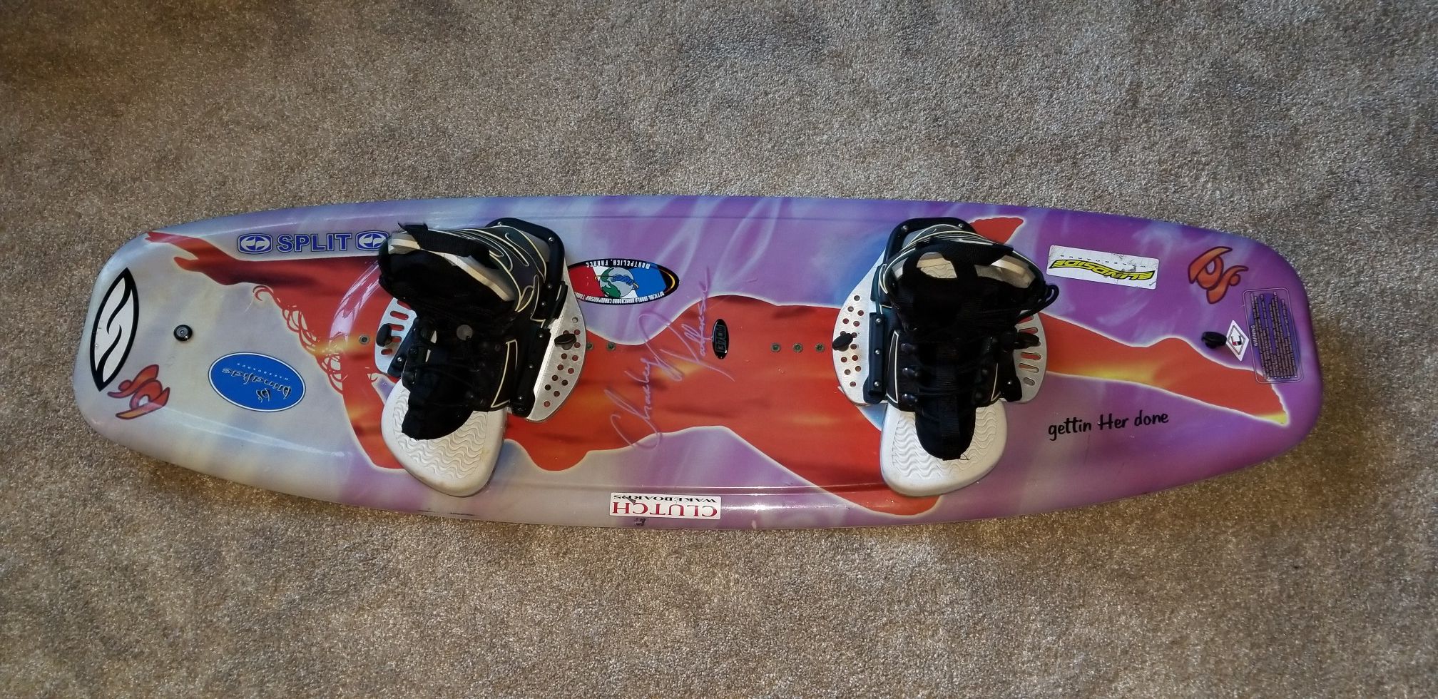Blindside wakeboard 137 liquidforce bindings