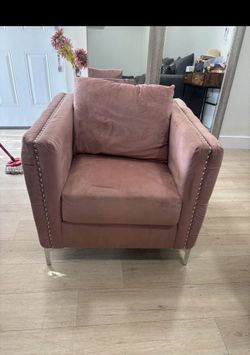 Pink chair