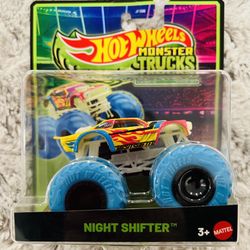 Hot Wheels Monster Trucks Glow In The Dark Night Shifter