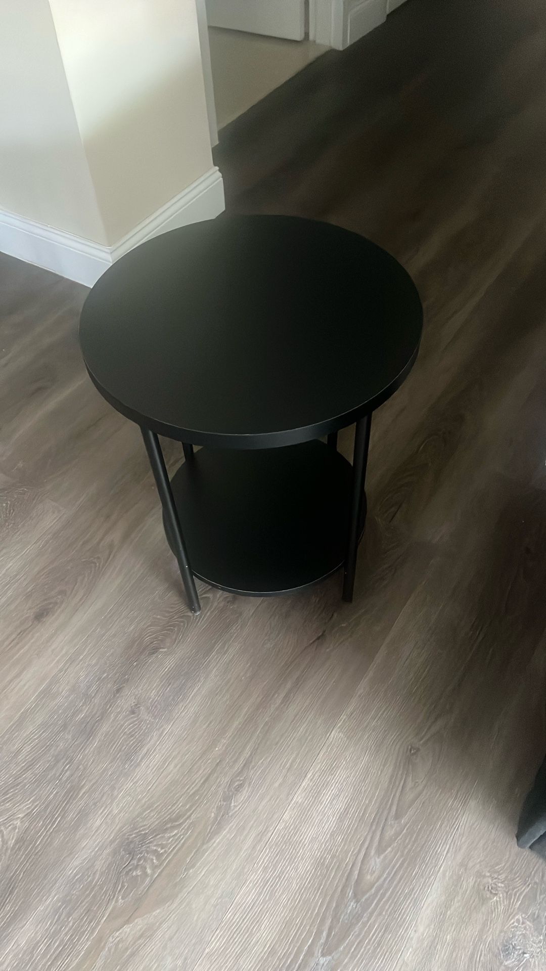 Black End Table