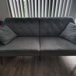 Mid-Century Modern Convertible Sofa / Futon - $200