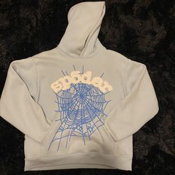Sky Blue SP5DER Hoodie Size: Small