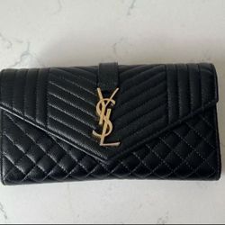 Ysl Long Wallet