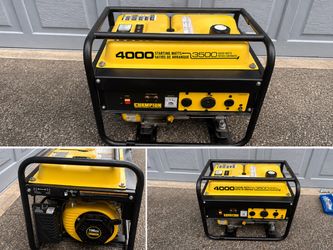Champion 4000W / 3500W Portable Gas Generator