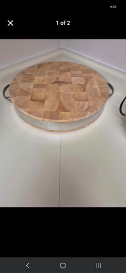 International Silver End Grain Wood Cutting Board