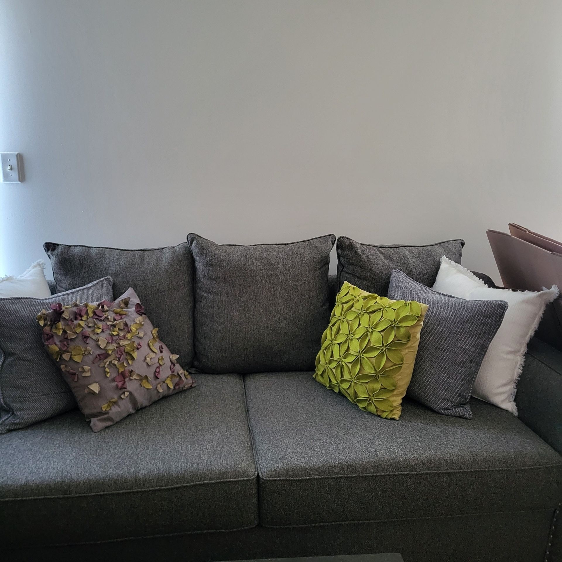 Two Piece Sofa Set Love Seat& Long Chair