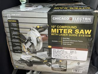 Brand New Harbor Freight Miter Saw
