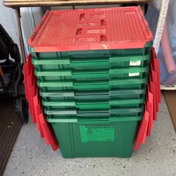 Eight Container Store Storage Bins