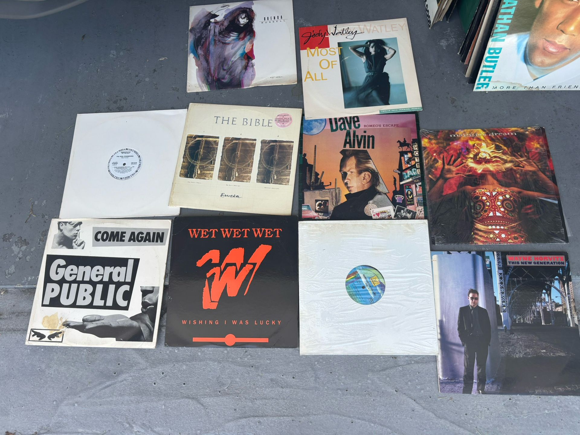 10 Vinyl Records $50 PROMO NOT FOR SALE COPIES