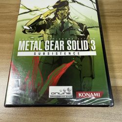 Metal Gear Solid 3 Subsistence PS2