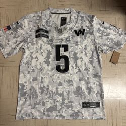 Jayden Daniels Salute To Service Jersey