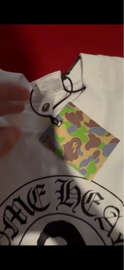 A bathing ape….  New t-shirt in its bag, size medium, my son is selling it.